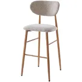 DS4U - Sumi barkruk 75 cm beige - naturel poot