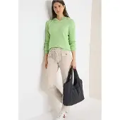 Cecil Dames Broek met smalle pijpen - Beige - 33