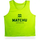Matchu Sports Voetbalhesje - One-size - Fluo geel