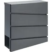 Monzana Premium kwaliteit Brievenbus - wandbrievenbus