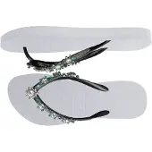 Uzurii | Teenslippers | Dames | Wit | Maat 37/38