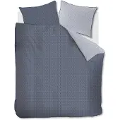Rivièra Maison Dekbedovertrek Twisted Blauw Katoen-240 x 200 / 220 cm | Lits-Jumeaux