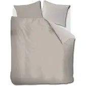 Rivièra Maison Emery dekbedovertrek - Lits-Jumeaux - 240 x 200/220 cm - Taupe