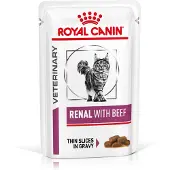 Royal Canin 48x Kattenvoer Nat Renal met Rund 85 gr