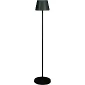Konstsmide Oplaadbare vloerlamp | 124 cm | 2200K - 2700K | Dimbaar | Afstandsbediening | IP54 | Zwart