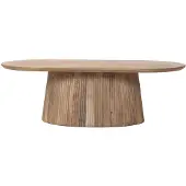 Giga Meubel Salontafel Salvador Naturel Ovaal 140cm