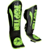 Top ten scheenbeschermers star light groen zwart maat M