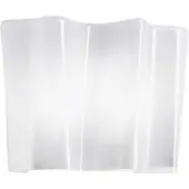 Artemide Design wandlamp Logico Mini, dimbaar, wit / opaal, Woon-/ Eetkamer, Glas, Design, Wandlamp design