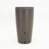 Vita Regenton Gobi bruin 240L + Kraan met Gardena koppeling + Plantenbak