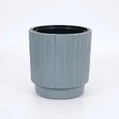 Vita bloempot Mika Cyli 40 grijs