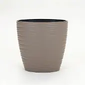 Vita bloempot Sahara Dunes elipse 60 taupe