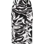 Faina Rok zwart / wolwit