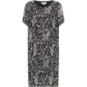 Usha Zomerjurk zwart / wit