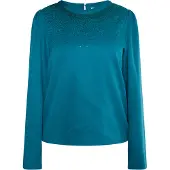 Usha Blouse petrol