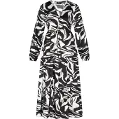 Faina Jurk zwart / wit