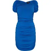 Faina Cocktailjurk royal blue/koningsblauw