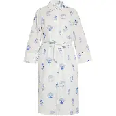 Usha Blousejurk blauw / wit
