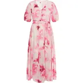 IZIA Jurk cyclaam / fuchsia / rosé