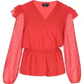 Faina Blouse rood
