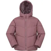 Mountain Warehouse Kinderen Cortina Waterdichte Gewatteerde Skijas (Donkerroze)