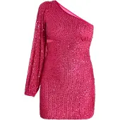 Faina Cocktailjurk 'Imane' pink