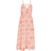 IZIA Zomerjurk lichtblauw / donkergeel / oudroze / cranberry