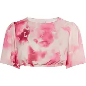 IZIA Blouse pink / wit