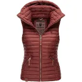 NAVAHOO Bodywarmer 'Shadaa' pastelrood