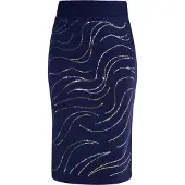 Usha Rok marine / zilver