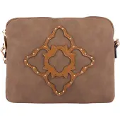 Usha Schoudertas camel / bruin