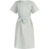 IZIA Jurk turquoise / goud / offwhite
