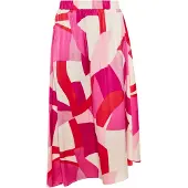 Faina Rok ecru / pink / magenta / bloedrood