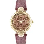 Philipp Plein Plein Couture Dames Horloge Rood PWEAA0221