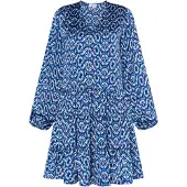IZIA Zomerjurk lichtblauw / donkerblauw / orchidee
