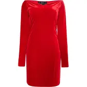 Faina Cocktailjurk rood