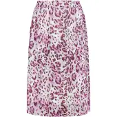 Faina Rok chocoladebruin / sering / lichtroze / roodviolet