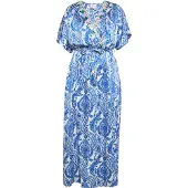 IZIA Jurk Dames blauw