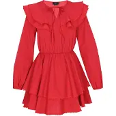 Faina Cocktailjurk rood