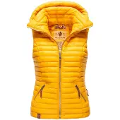 NAVAHOO Bodywarmer 'Shadaa' goudgeel