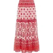Usha Rok pastelroze / rood / lichtrood