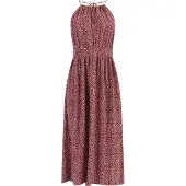Faina Zomerjurk kersrood / wit