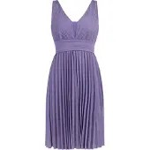 Faina Cocktailjurk donkerlila