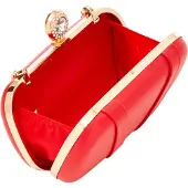 FELIPA Clutch goud / rood
