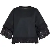 Faina Sweatshirt zwart