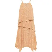 IZIA Zomerjurk nude / oranje