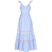 IZIA Jurk lichtblauw / gemengde kleuren