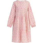 IZIA Jurk neonroze / wit