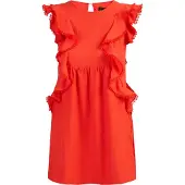 Faina Jurk rood