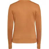 Usha Gebreid vest cognac
