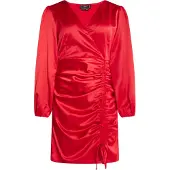 Faina Cocktailjurk rood